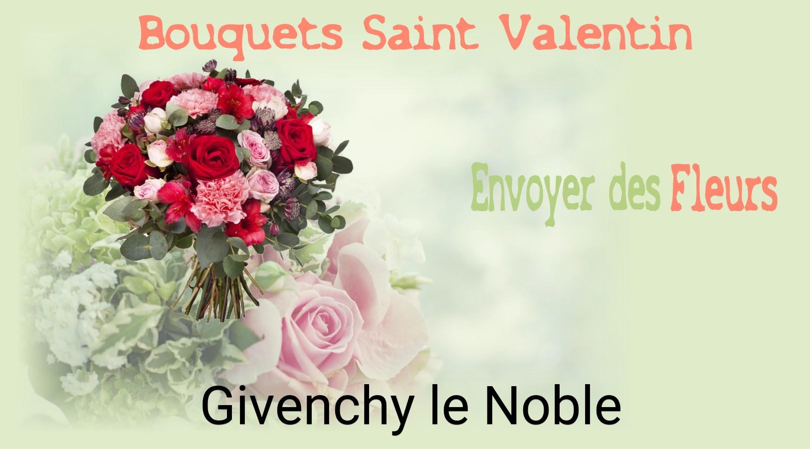 Roses de Saint-Valentin livrées à Givenchy-le-Noble
